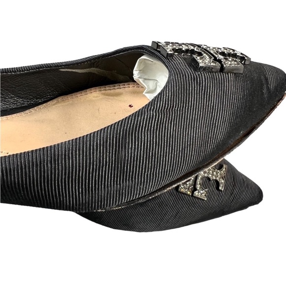 Tory Burch Gigi Crystal Embellishment Pointy Toe Flats - Picture 7 of 9